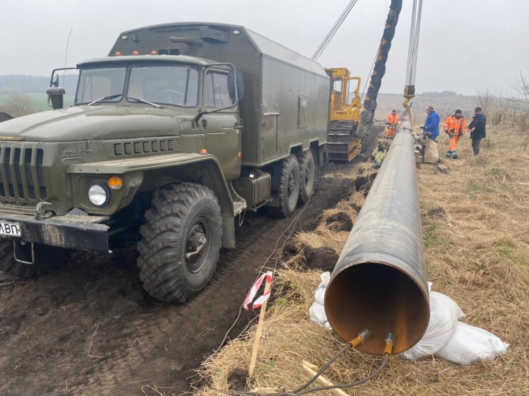 PJSC FIRM NAFTOGAZBUD has started work on the facilities "Overhaul of the 1st stage of the linear part of the oil pipeline" Brody - State Border "with the replacement of the pipe Du 500 on the section km79.3 - km 106.5"